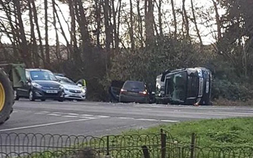 Prince Philip car crash