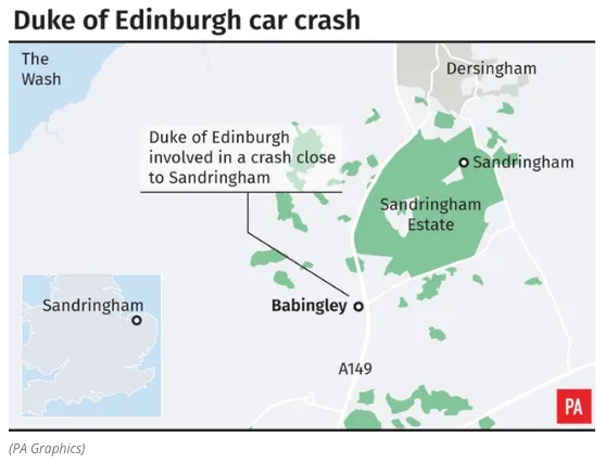 Prince Philip car crash