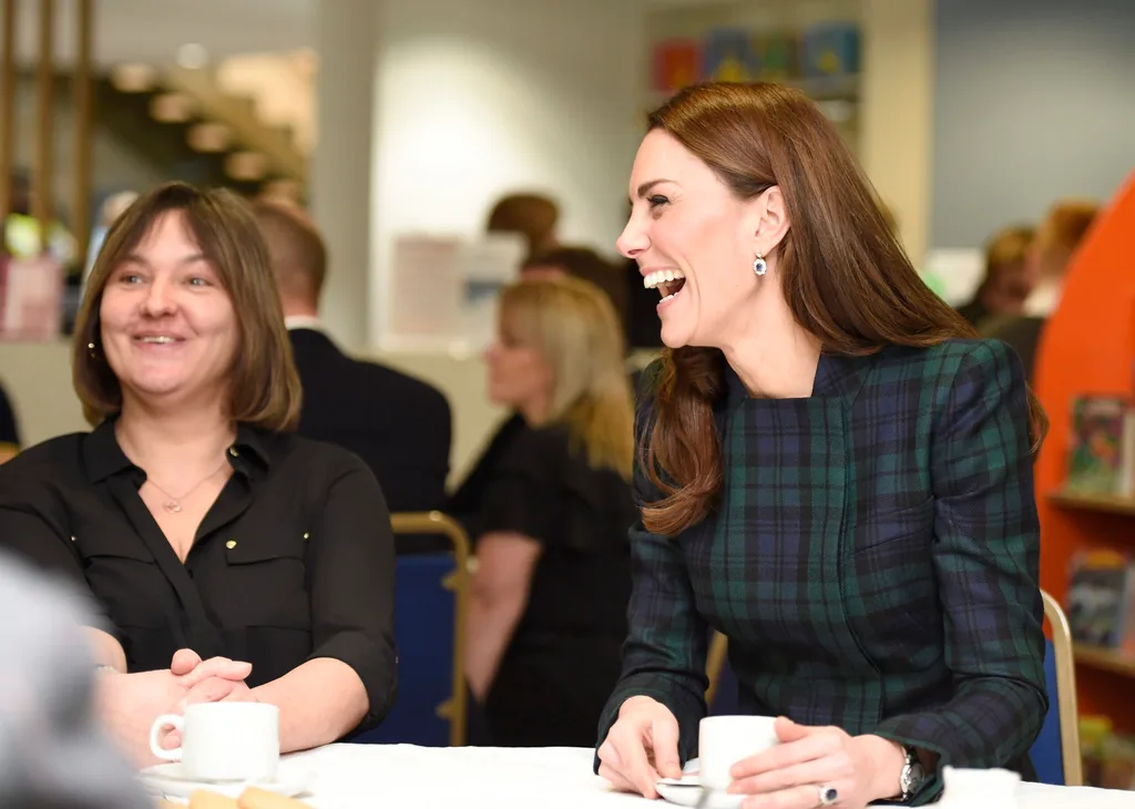 Kate Middleton at factory