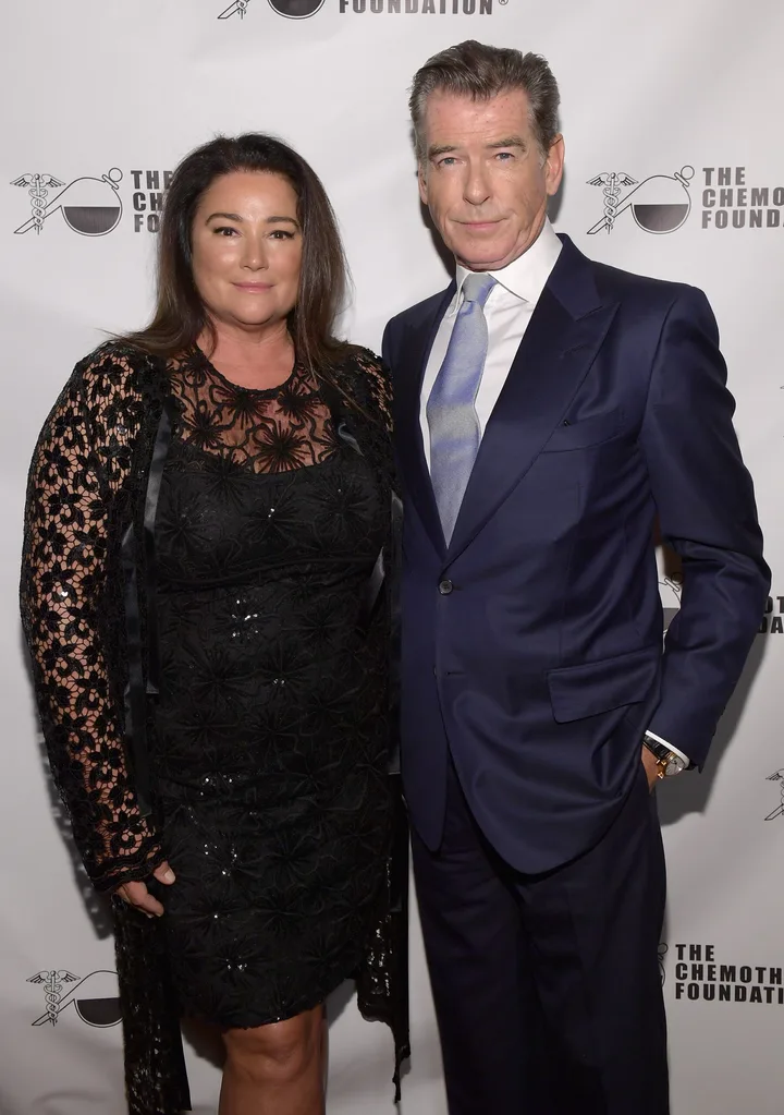 Pierce Brosnan with Keely Shaye Smith November 2018
