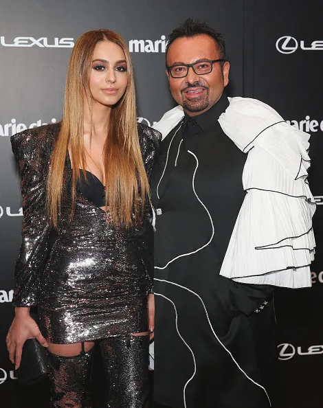 Napoleon Perdis and daughter