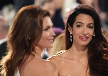 Amal Clooney hits the town with Cindy Crawford
