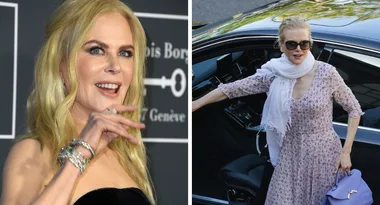 Nicole Kidman is pretty in pastel as she steps out in Sydney