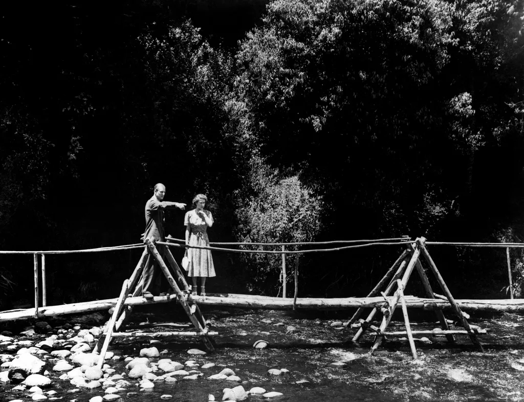The Queen and Duke of Edinburgh at the Royal Lodge in Kenya