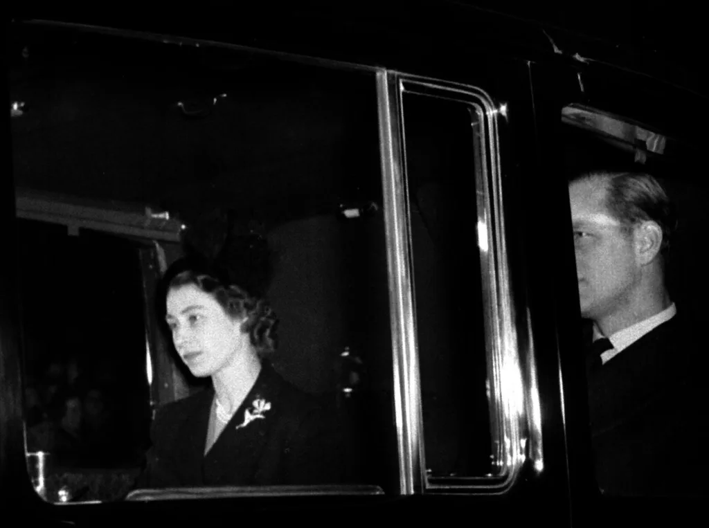The Queen the day after her accession