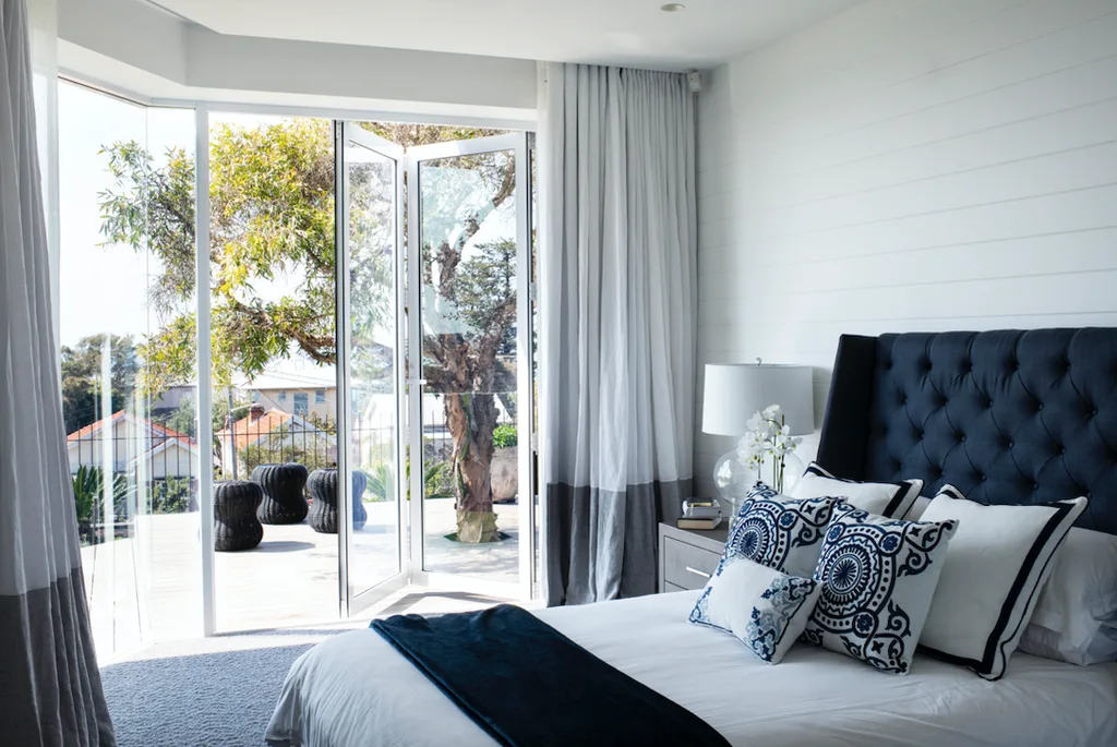 The sumptuous bedroom