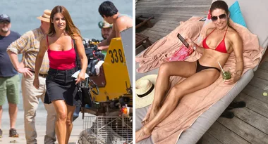 Home & Away’s Ada is pretty in pink on set of Summer Bay
