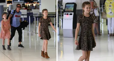 Nicole Kidman’s rarely seen kids are all grown up as they leave Sydney