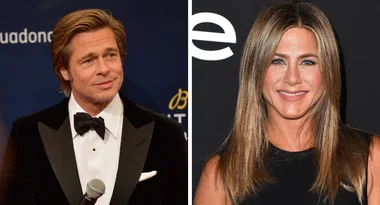 EXCLUSIVE: Jennifer Aniston reunited with Brad on her birthday!