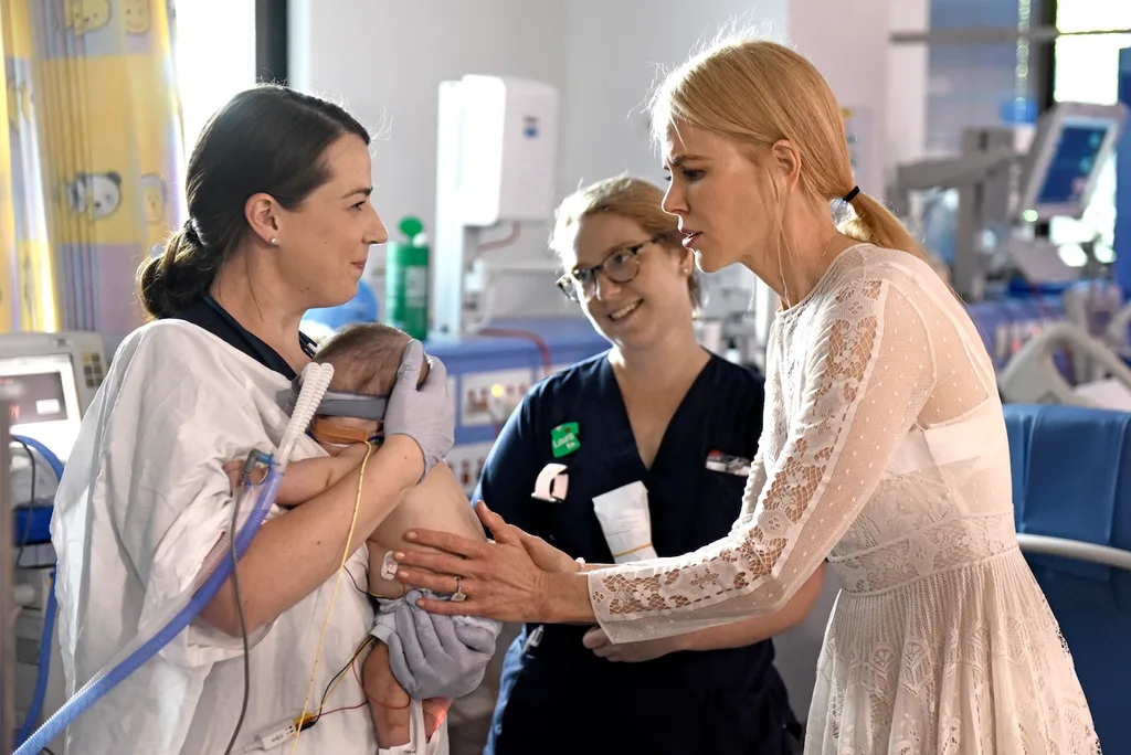 Nicole Kidman at Sydney Children's Hospital