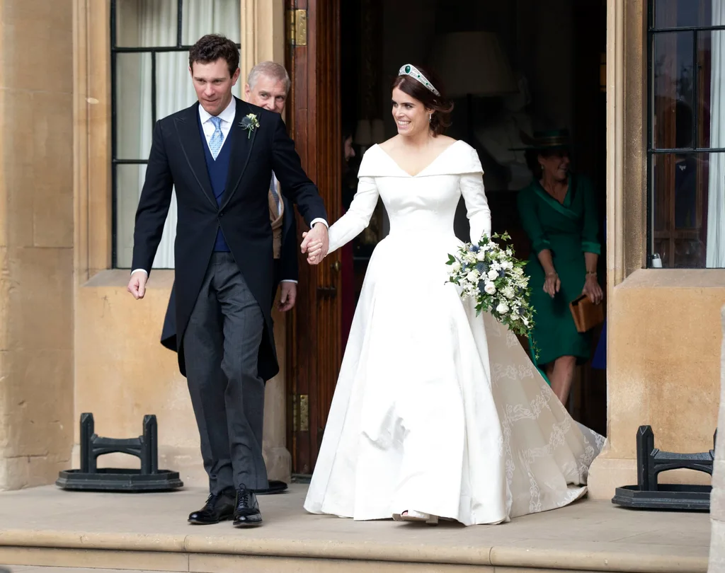 Princess Eugenie on wedding day