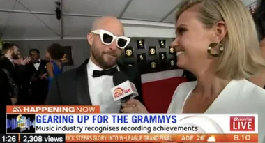 Aussie musician drops F bomb live on morning TV at the Grammys Oops!