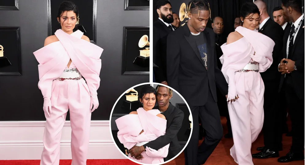 Kylie jenner pink romper hot sale