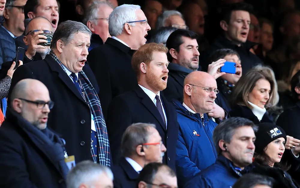 Harry at Twickenham