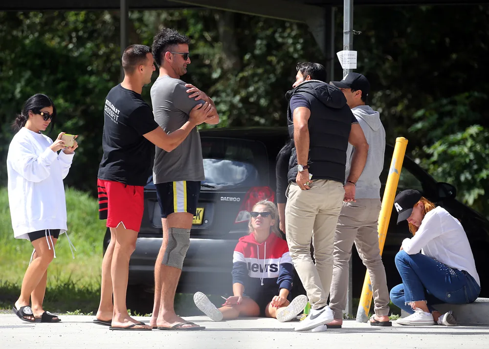 Married At First Sight Nic Jovanovic urinates in bush