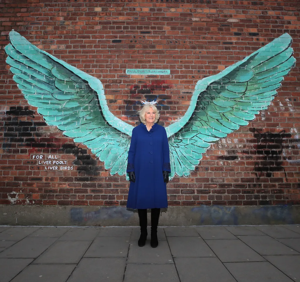 Camilla Duchess of Cornwall in Liverpool