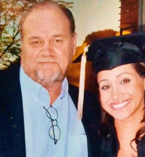 Meghan and Thomas Markle