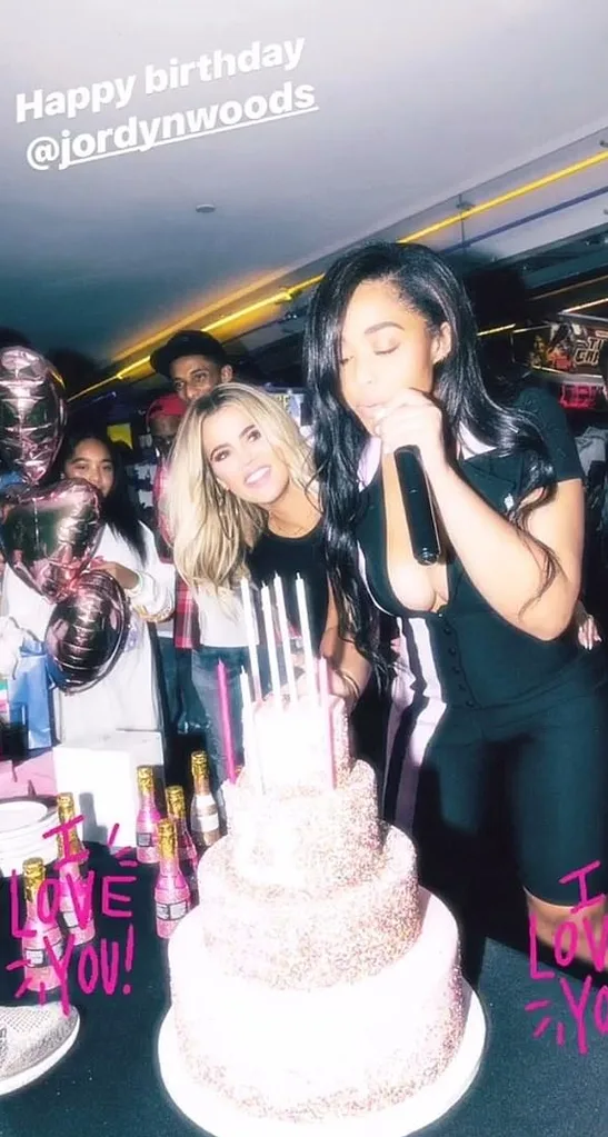 Khloe and Jordyn