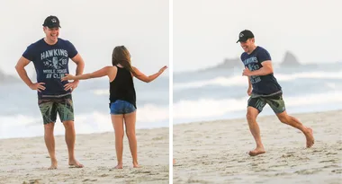 Matt Damon is every inch the doting dad on family day out in Byron Bay
