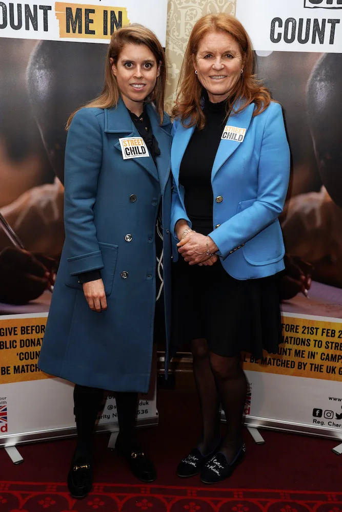 Fergie and Princess Beatrice