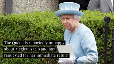 Queen calls divorce summit as Meghan escapes