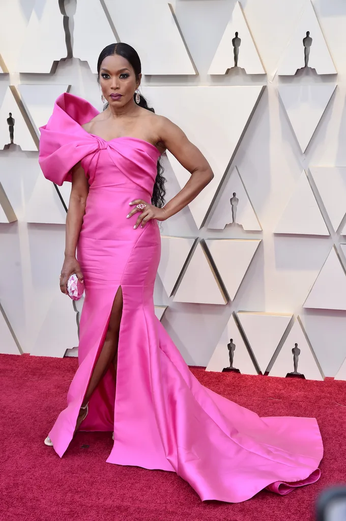 US actress and activist Angela Bassett