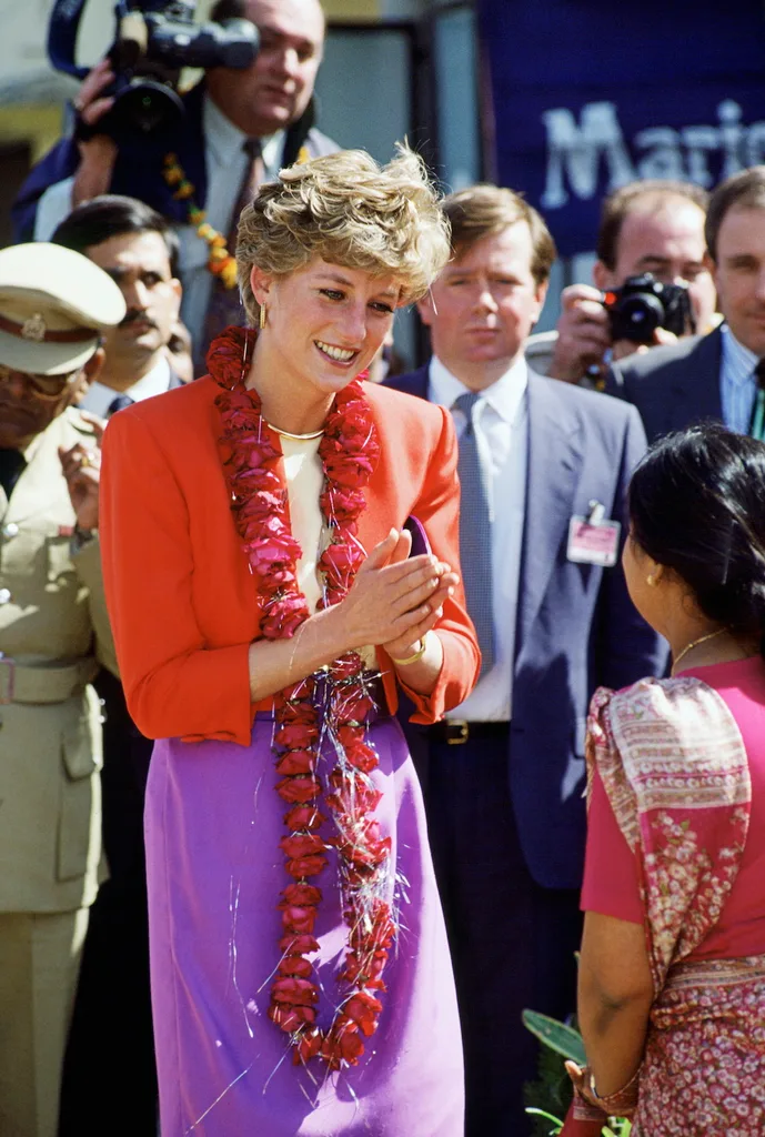 Princess Diana in Agra India