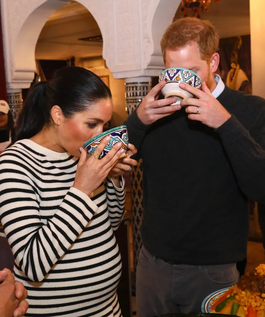 Meghan and Harry in Morocco