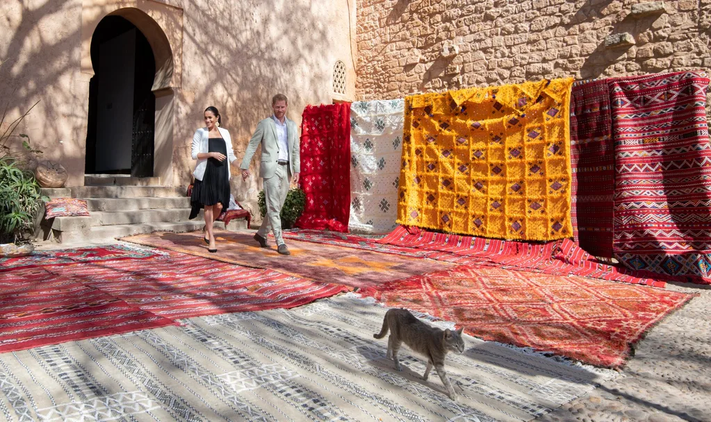 Harry and Meghan in Morocco