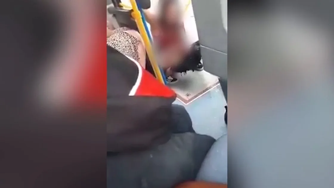 WATCH: Woman FORCED to pee on bus in front of horrified passengers after bus driver refuses to stop and let her use the bathroom | New Idea