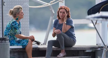 Everything alright? Home & Away’s Lynne McGranger breaks down in new pictures