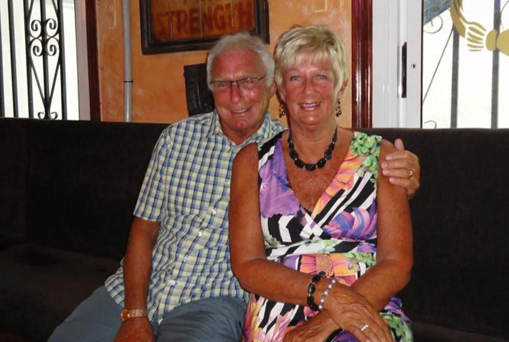 Denis Thwaites and his wife Elaine were victims