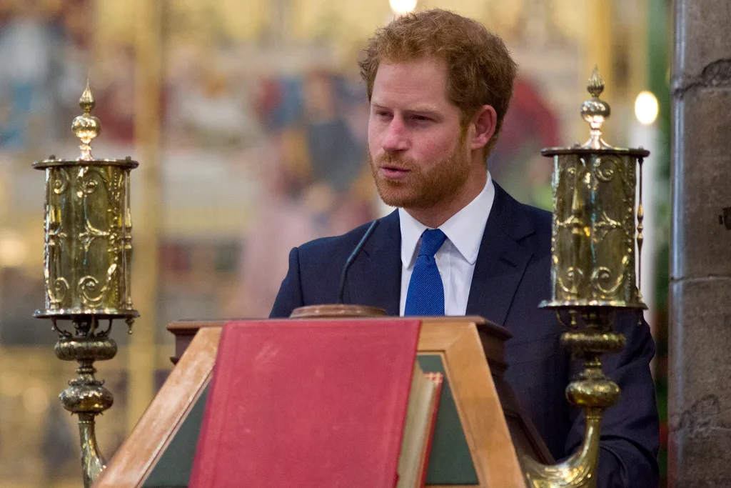 Prince Harry at Westminster Abbey