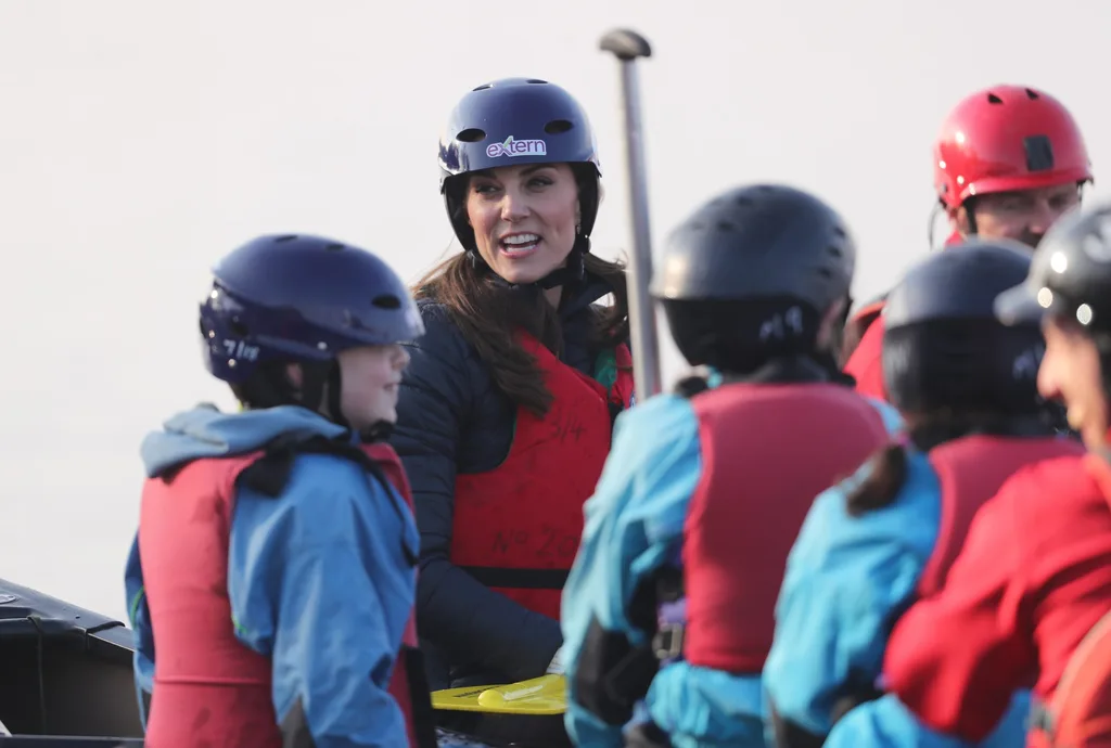 Kate on the water