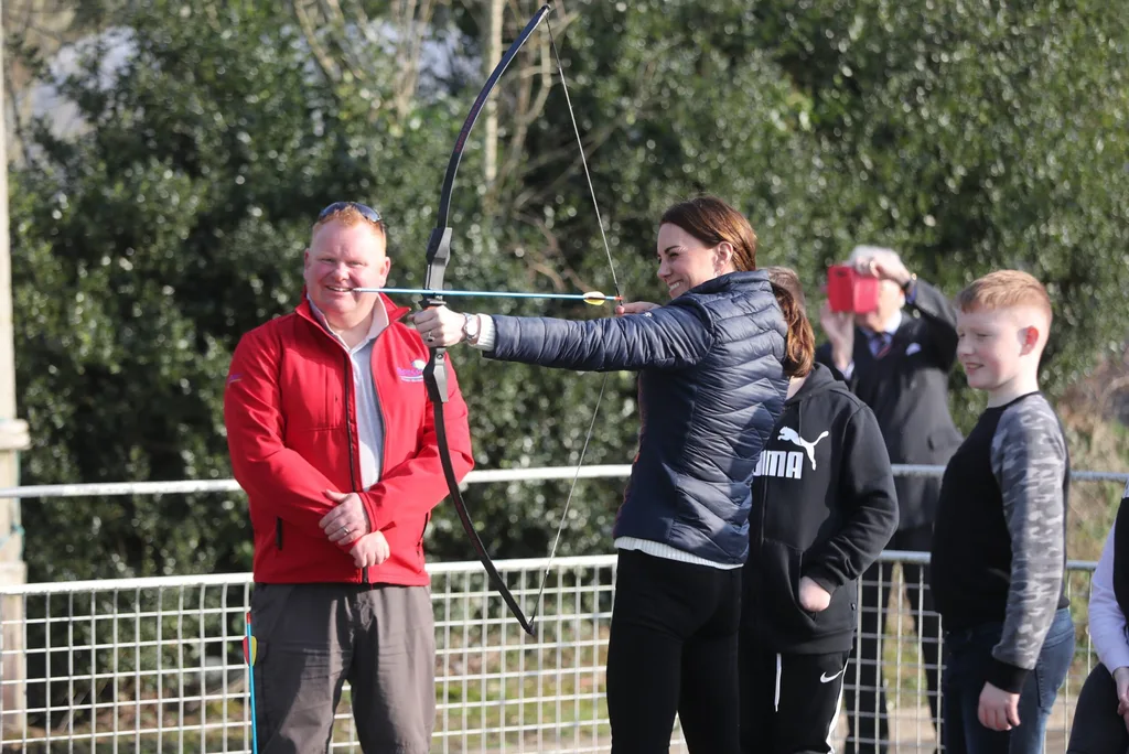 Kate's on target!