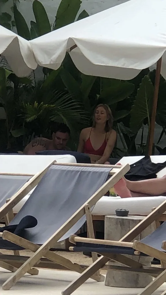 Bronson and GF in Bali