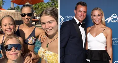 Bec Hewitt stuns in bikini on family getaway