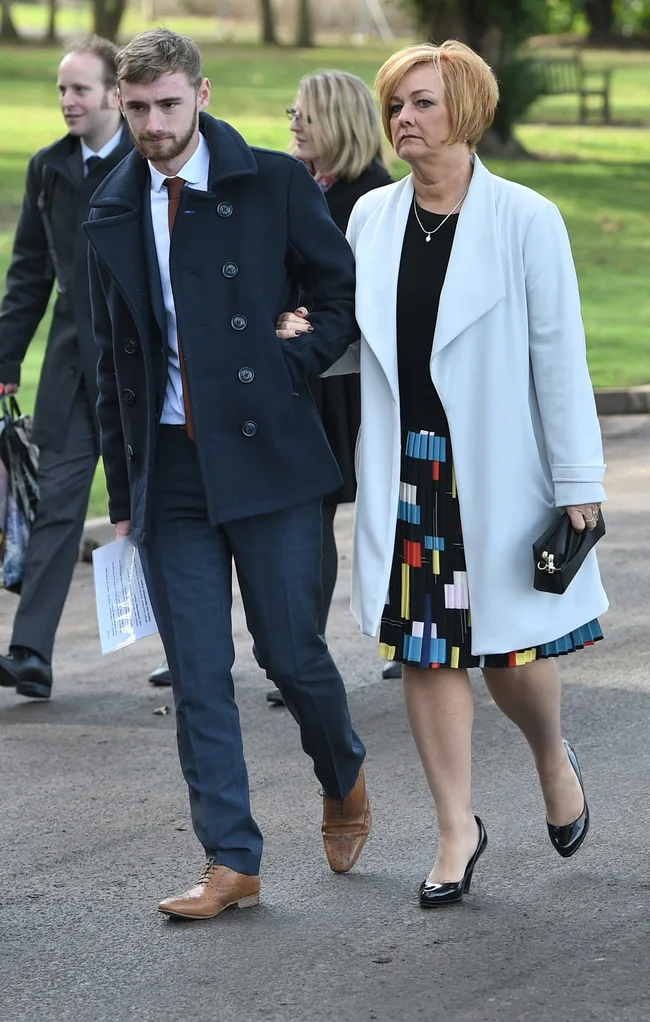 Own Richards and his mum arrive at Cannon Hill Park