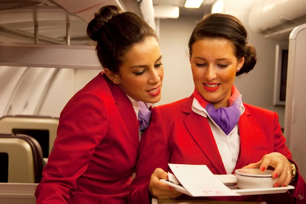 Virgin Airlines Hostesses