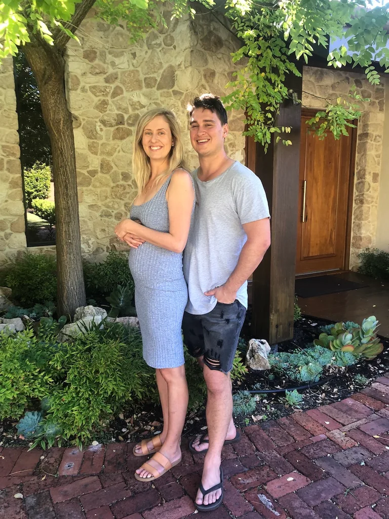 MKR John and Chloe having a baby