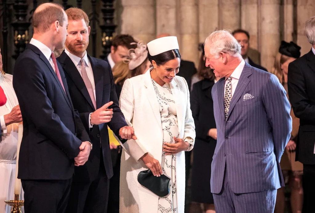 Meghan Markle and Prince Charles share joke