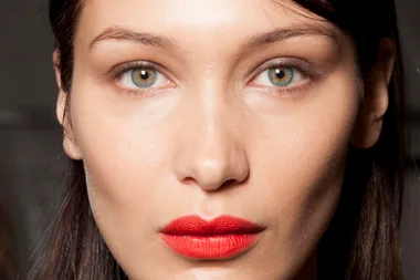 Bella Hadid just got retro bangs and she is a whole new person