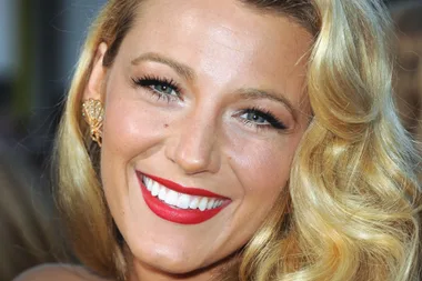 Blake Lively just shared a pic of her makeup drawer