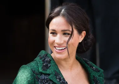 The next time you see Meghan in public she will have someone VERY special with her!