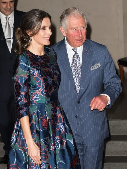 Prince Charles and Queen Letizia