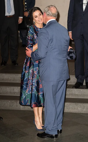 Prince Charles and Queen Letizia