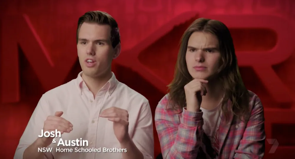 Josh and Austin
