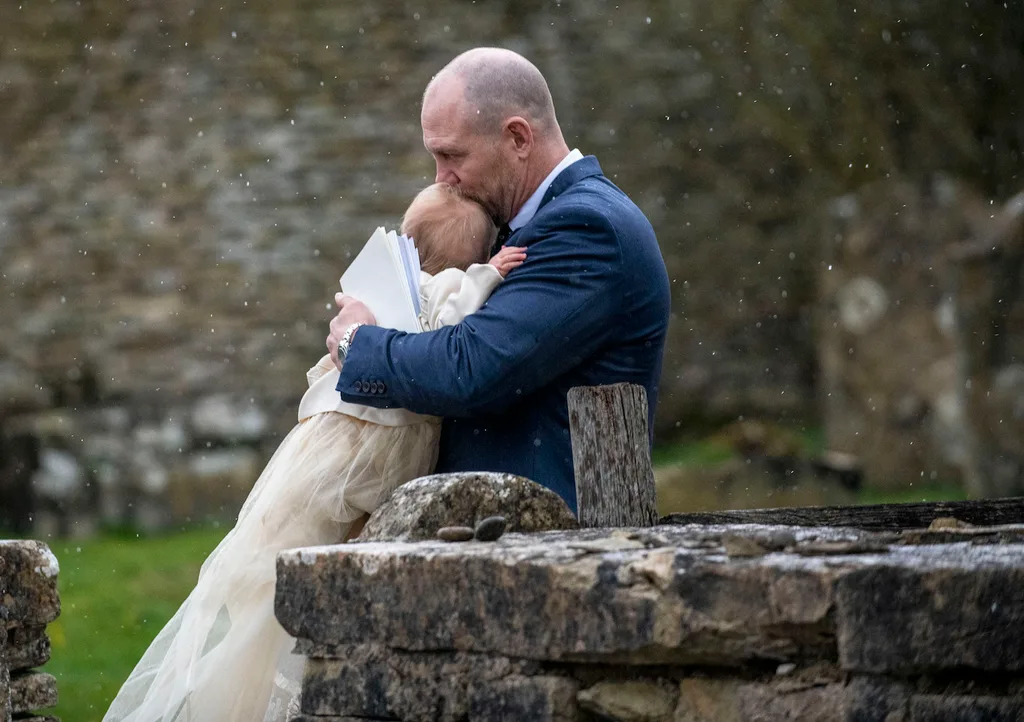 mike tindall zara tindall daughter christening