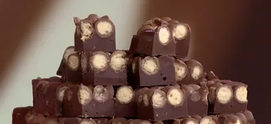 EPIC Malteser chocolate fudge slice