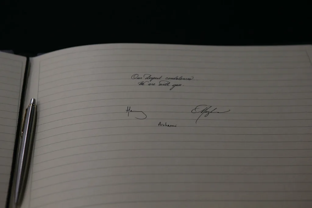 Meghan Markle's handwriting